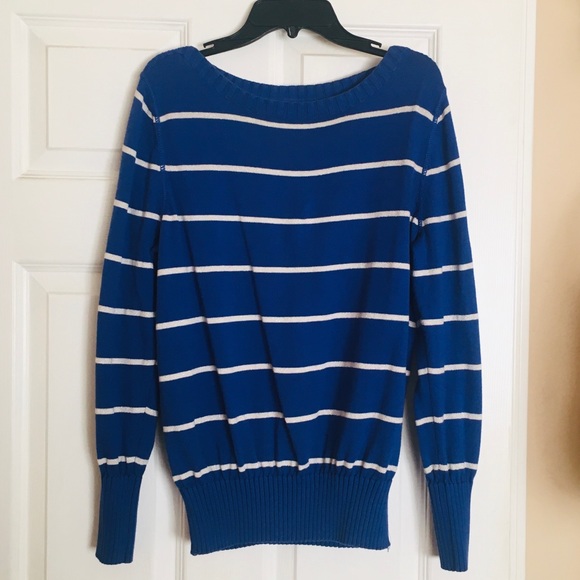 Sonoma Sweaters - SONOMA BLUE AND WHITE SWEATER